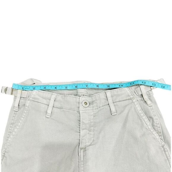 THEORY AG ADRIANO GOLDSCHMIED Standard Issue Slim Cargo Stretch Cotton Twill Kha - Picture 4 of 9